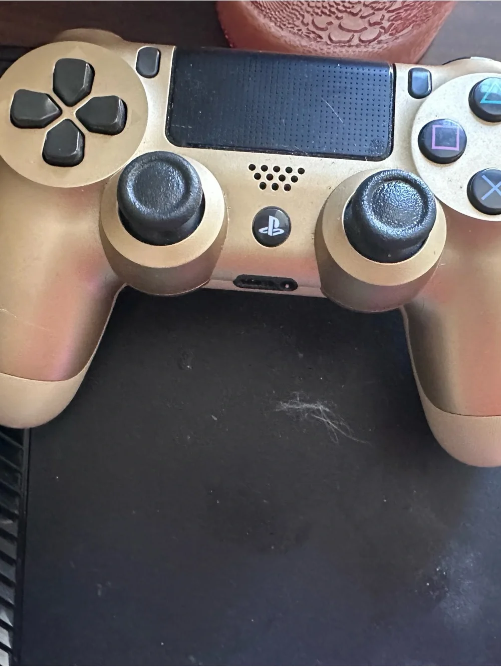 Sony Black Blu-ray Player with gaming controllers and games